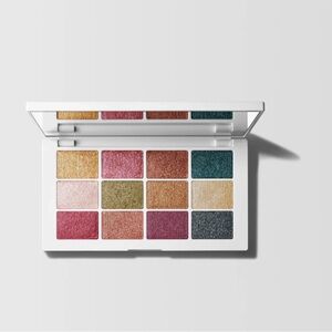 Makeup By Mario Shimmer Eyeshadow Palette - Gold, Pink, Teal, Copper, Rose